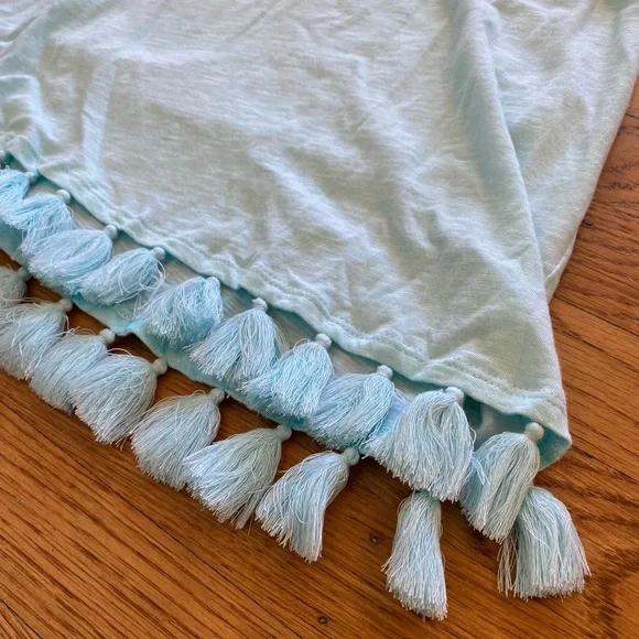 Lilly Pulitzer Tassle Nya Tank in Blue - Picture 6 of 6